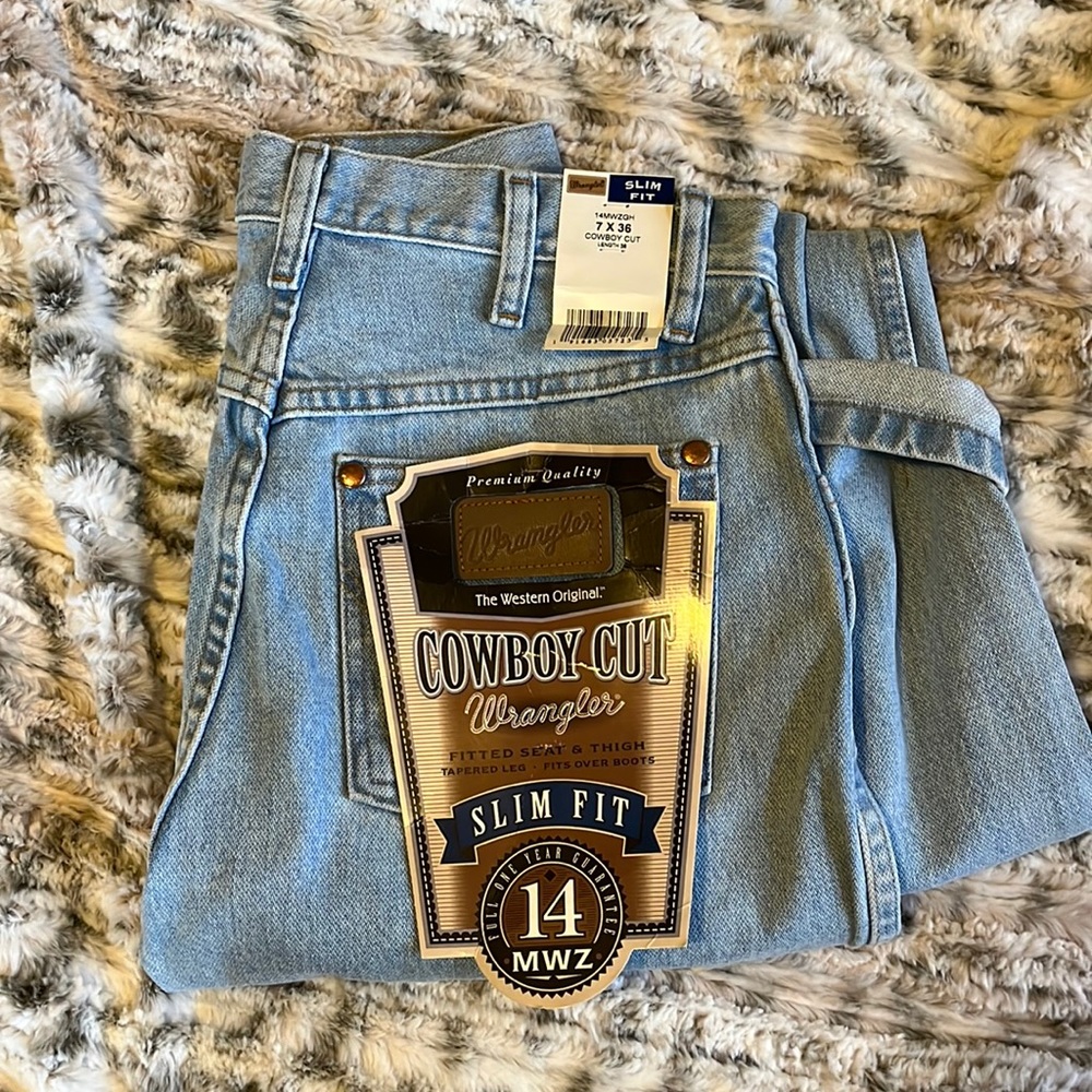 Wrangler Cowboy Cut 7x36 brand New